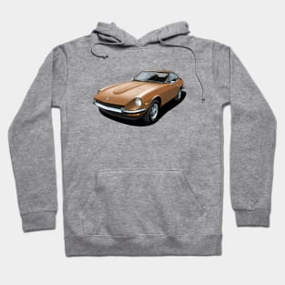 Datsun 240Z in brown Hoodie